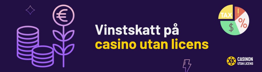 Vinstskatt på casino utan licens